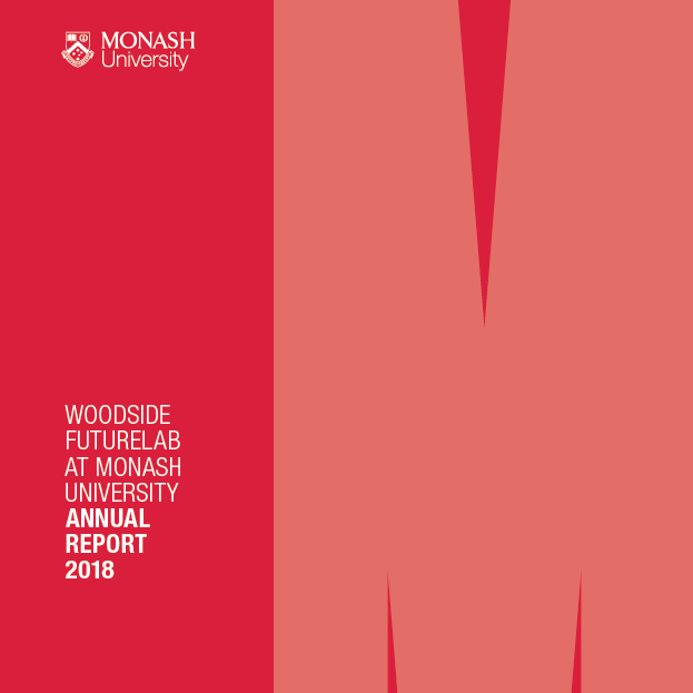 Woodside Innovation Centre Annual Report 2018 Cover
